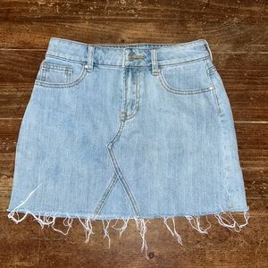 Womens Pacsun denim mini skirt size 23